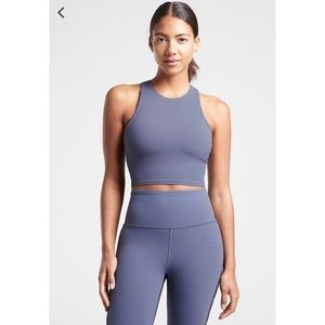 Athleta Conscious Crop Scallop Back D/DD- NWT